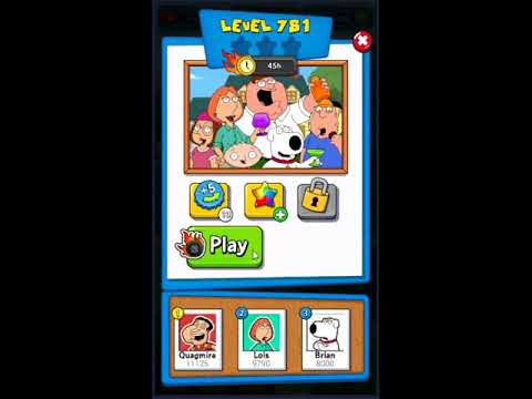 Family Guy Another Freakin Mobile Game Level 781 - NO BOOSTERS