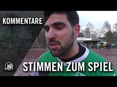 Die Stimmen zum Spiel (SV Erfa 09 Gymnich - SC Elsdorf, Kreisliga B, Staffel 2, Kreis Rhein-Erft)