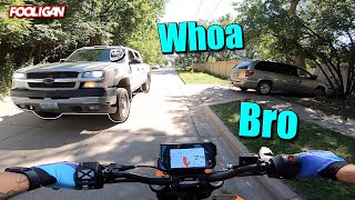 Truck passes me WAY too close (it’s ok, I’ll move)