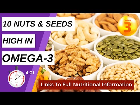 10 Nuts & Seeds High In Omega-3 | Omega-3 Rich Snacks