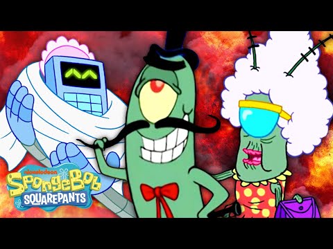 プランクトンたちに会いに行こう?| プランクトンファミリーの歴代メンバー｜スポンジ・ボブ (Meet the Plankton's! ? | Every Plankton Family Member Ever | SpongeBob)