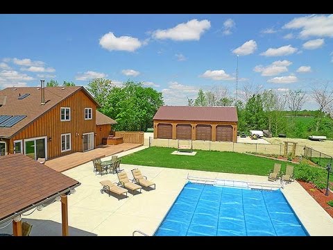 WEST OF ORANGEVILLE – 3 Bedroom, 10 Acres, Workshop, Pond & Pool | MARY KLEIN