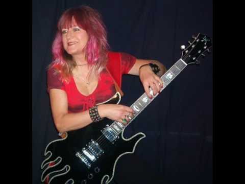 Female Metal Rock Guitarist Shredmistress Rynata