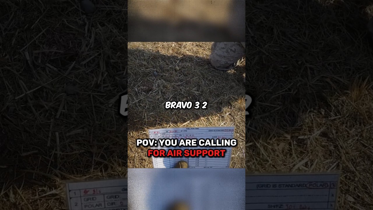 US Soldiers Calling For Air Support