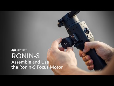How to Assemble and Use the Ronin-S Focus Motor