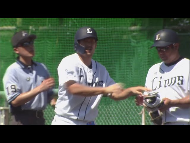 【ファーム】ライオンズ・川越 点差を広げる技ありのタイムリーヒット!! 2020/8/11 L-M(ファーム)