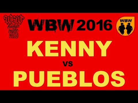 Kenny 🆚 Pueblos 🎤 WBW 2016 Łódź (freestyle rap battle)