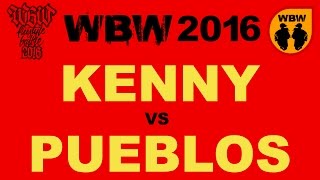 Kenny 🆚 Pueblos 🎤 WBW 2016 Łódź (freestyle rap battle)