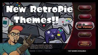 RETROPIE NEW THEMES - OH MY...DO I HAVE A NEW FAVORITE???