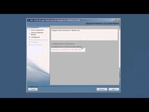 IBM Tivoli Storage FlashCopy Manager for VMware - Installation and Configuration Part 1 of 2