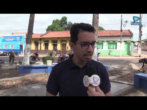 PRAÇA BENEDITO ALVIM PASSA POR MELHORIAS EMERGENCIAIS EM TIMBIRAS