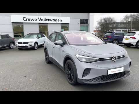 Approved Used Volkswagen ID.4 Life 77kWh 204PS Pro Performance in Moonstone Grey - DC21AWP