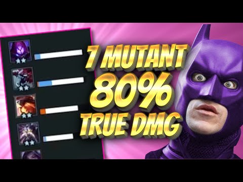 7 Mutant 80% True DMG Is Crazy! | Teamfight Tactics
