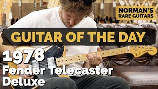Video thumbnail for Guitar of the Day: 1978 Fender Telecaster Deluxe | Norman's Rare Guitars by Normans Rare Guitars