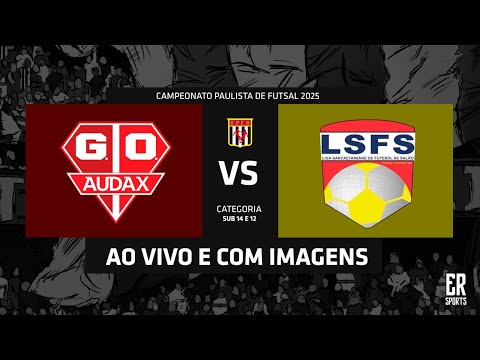 Audax x Liga Sancaetanense - SUB 12 | 22/03/2025 | AO VIVO | Campeonato Paulista