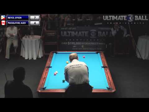 Efren Reyes v Alex Pagulayan   Ultimate 10 Ball Championships 2013