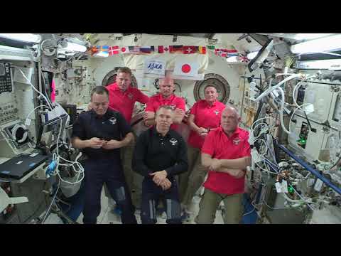 Expedition 56 Inflight Event with the United Nations UNISPACE - June 20, 2018