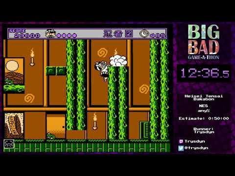 Big Bad Game-a-thon 2017 - Heisei Tensai Bakabon by Trysdyn