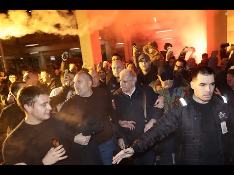 ZELJKO OSTANI! Grobari - Partizan fans don't want Zeljko Obradovic to leave Partizan
