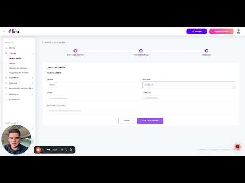 Tutorial VENTAS en FINA