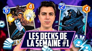 LES DECKS DE LA SEMAINE SUR MARVEL SNAP