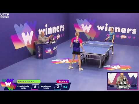 Winners League 23.10.21 Palazhchenko Yuliia - Vynokurova Natalia 12:00
