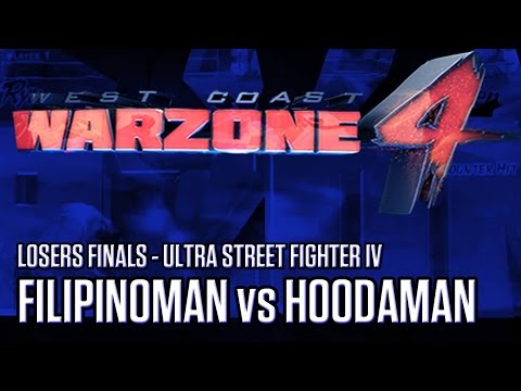 FRQ.Filipin0man vs pH.Hoodaman - LOSERS FINALS - West Coast Warzone 4 - Ultra SF4