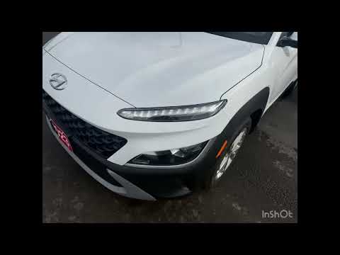 2023 Hyundai Kona 2.0L Preferred AWD in White for sale at Finch Chrysler Dodge Jeep Ram Ltd in London, ON