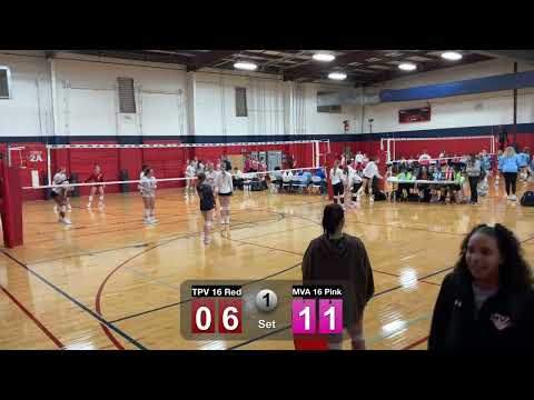 MVA 16 pink vs TPV Red match 3 set 1