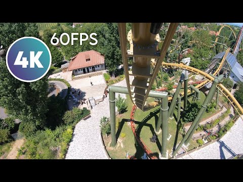 Hals-über-Kopf - Tripsdrill (4k 60fps On-ride POV)