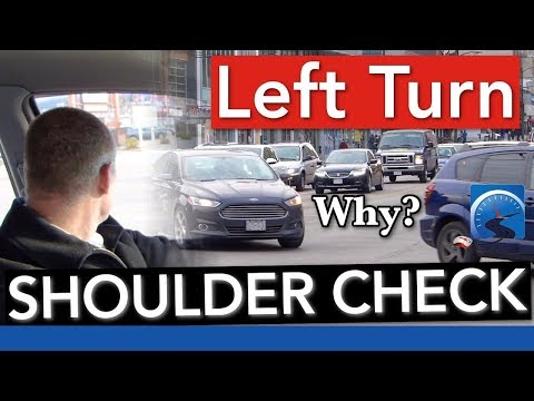 Why We Shoulder (Head) Check When Turning Left Video