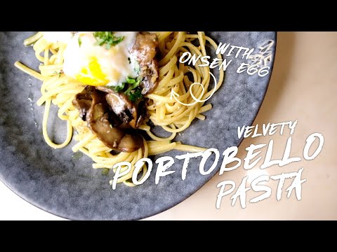 Velvety Portobello Pasta | Kevin's Kitchen