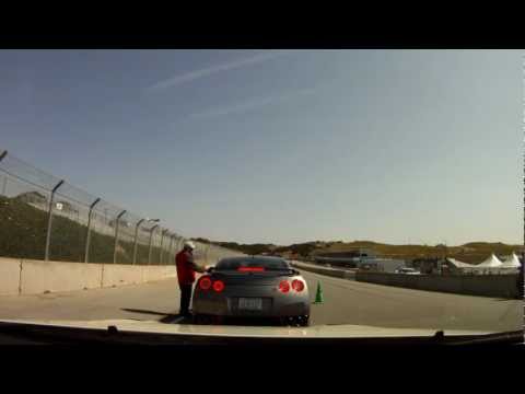 2013 GT-R Experience Laguna Seca Raceway - Drag Race / Slalom (In Car)