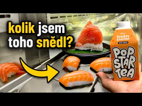 KOLIK JSEM TOHO SNĚDL?! Running sushi Ústí nad Labem