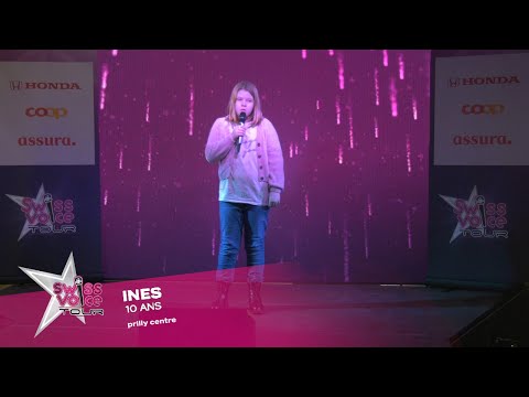 Ines 10 ans - Swiss Voice Tour 2022, Prilly Centre