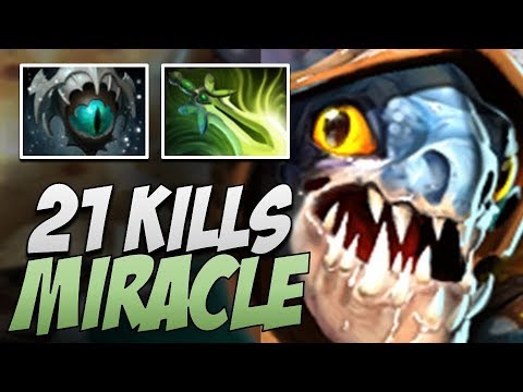 Liquid.Miracle Slark with 21 KILLS Dota 2 7.21 Gameplay ROAD TO TI11