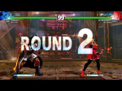 SFV 2016-08-11 kaquarii (Balrog) vs IKTBOSSNO1 (Karin)