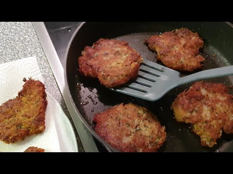 Potato pancakes without flour and eggs, only 2 ingredients, delicious potato pancakes - delicious!