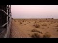 Blasting Through Desert Land