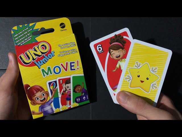 Vídeo relacionado con Mattel Games, Juego de Cartas UNO Junior, Juego de Mesa para niños con Dibujos de Animales (Mattel GKF04)