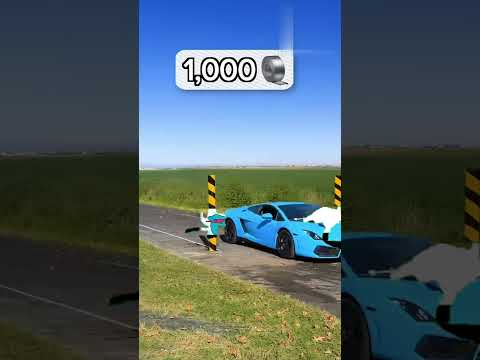 Will Mr Beast's car be able to break this? #mrbeast #cars #sportcar #viral