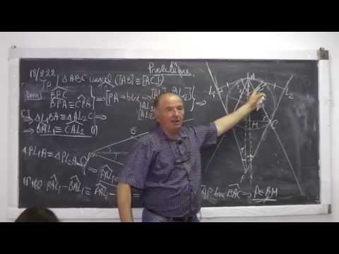 Lectia 551 - Probleme de geometrie cu linii importante din triunghi - Cum redactam corect o solutie