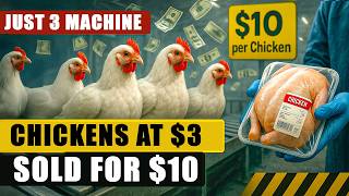 How This Farm Makes $7 Profit Per Chicken With Just 3 Machines!