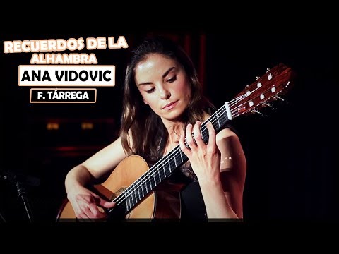 Ana Vidovic plays Recuerdos de la Alhambra by Francisco Tárrega on a Jim Redgate classical guitar