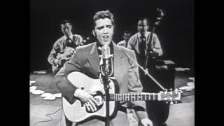 Elvis performing &quot;HEARTBREAK HOTEL&quot; on Stage Show - March 17, 1956