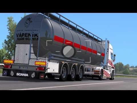ETS2 Scania T580 Paris - Liege