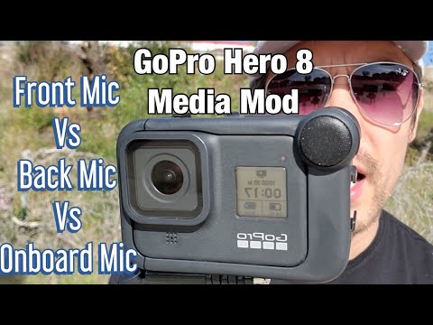 GoPro Hero 8 "Media Mod" Mic Test: Front Mic vs Back Mic vs Onboard Mic