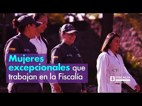 Mujeres excepcionales que trabajan en la Fiscalía