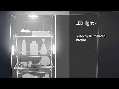 Siemens Built In Larder Fridge KI81RAFE0G - Fully Integrated Video 1