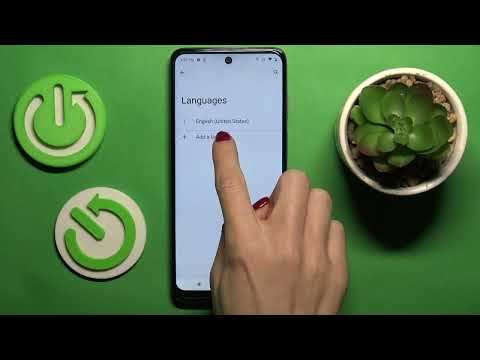 How to Change Language in MOTOROLA Moto E32S - Set Up Language Settings